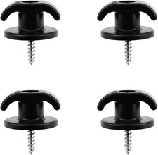 4PCS Car Cargo Net Hooks,Sturdy Trunk Cargo Netting Hook Screws Compatible with
