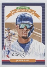 2020 Panini Donruss Diamond Kings Javier Baez #26 y0i