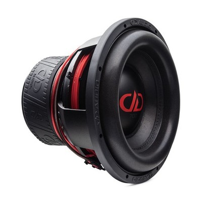 DD Audio 12 Inch Dual 2 Ohm 4500W Peak/1500W RMS Power Tuned Subwoofer 712F-D2