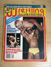 Pro Wrestling Illustrated Tony Atlas Vs. Hulk Hogan August 1981 Magazine B4594