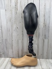 Below Knee Prosthetic Carbon Fiber Trulife AAA225 Left Ottobock Foot Size 28