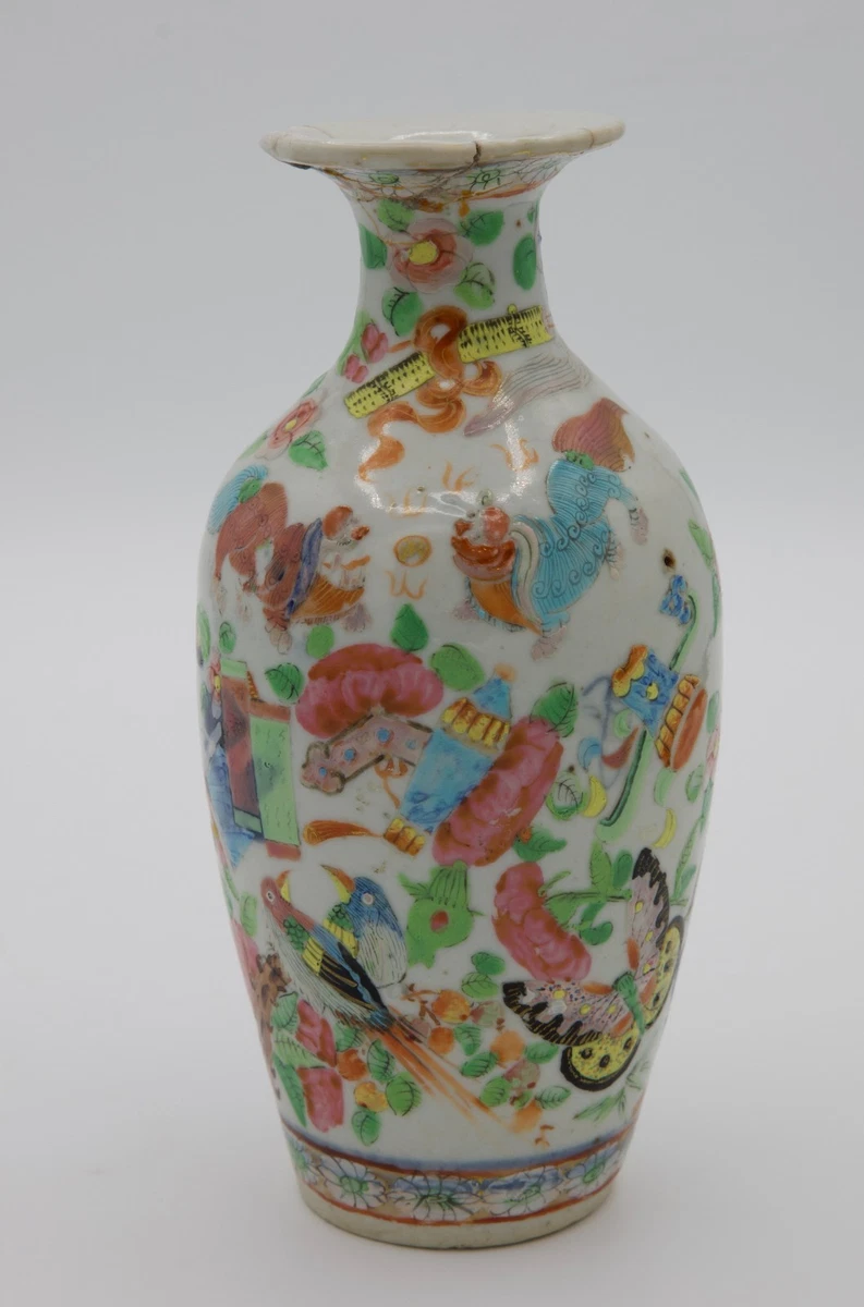 陶瓷多色1800-1849 中国古董花瓶| eBay