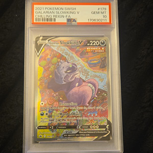 Galarian Slowking V Psa 10 | eBay