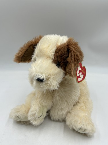 Ty Beanie Buddy PATCHES Dog 17" 1995 3rd Generation With Original Tags Vintage