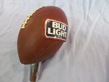 BUD LIGHT FOOTBALL BEER TAP HANDLE