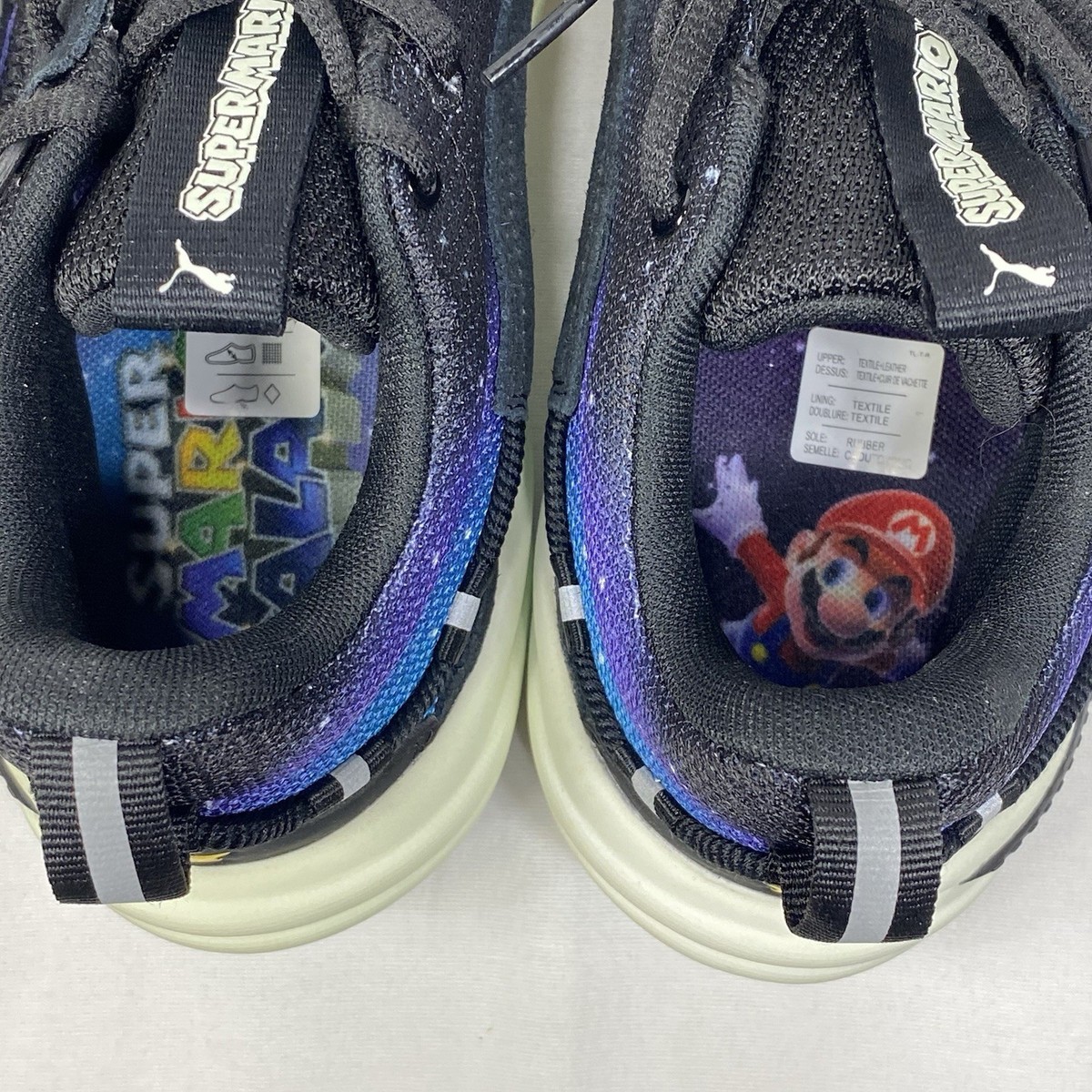 PUMA Super Mario Galaxy JR Boys Size 6c US Dreamer Nintendo RS-D