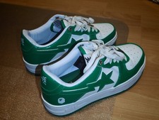 Bapesta Schuhe grün-weiß-rep. 39 Sneaker 25...