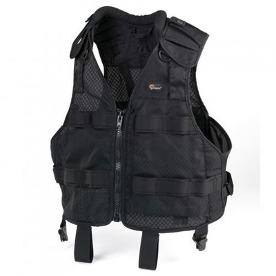 Photographer Vest Lowepro Technical Vest size S-M S&F Series Photo Video NIB