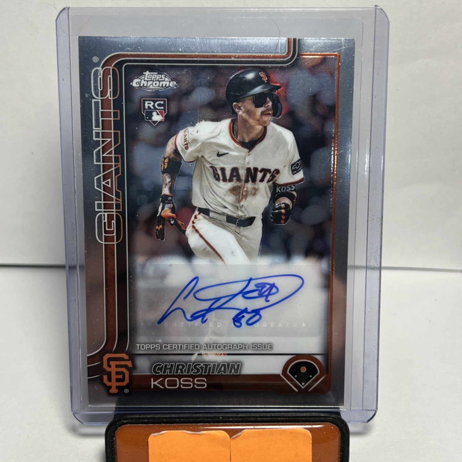 2025 Topps Chrome Update CHRISTIAN KOSS RC auto AC-CK