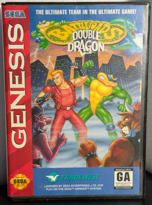    Battletoads Double Dragon Ultimate Team, Complete CIB (Genesis)