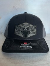      Richardson 112 Trucker Hat 1776-2026 250 Years USA. Laser Engraved Patch.