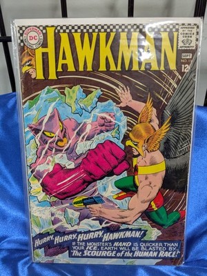 Hawkman #15 DC 1966 The Scourge of the Human Race.  We Combine. We Pack Well.