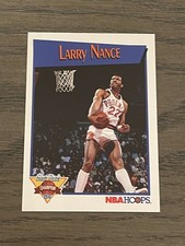1991-92 NBA Hoops Slam Dunk Championship Larry Nance #I Suns
