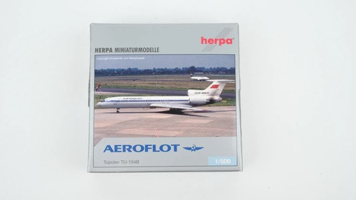 Avión Herpa 510547/307 Aeroflot Tupolev TU-154B | Condition: Gebraucht