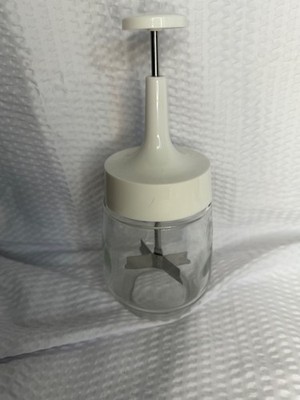 Vintage White Gemco Hand Food Chopper Kitchen Tool