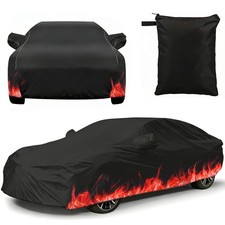 All-weather 200t Car Cover For Sedan Suv - Full Coverage Uv Rain Snow Dustproof