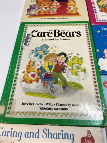 Vintage Lot of A Tale Care Bears Books 1984 4 Hardcover 4 Soft Cover W18 - Picture 3 of 13