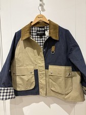 Image of barbour special roselyn showerproof jacket UK18 pit to pit 26in BNWT