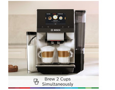 Bosch Fully Automatic Coffee and Espresso Machine - 36 Drinks, Double Cup Barist 10