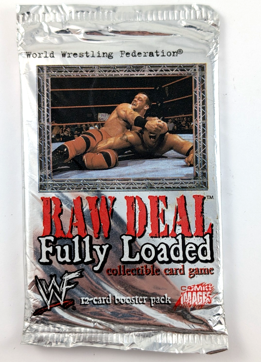 WWF WWE Raw Deal Fully Loaded CCG Booster Pack 2001 (12 Cards Per Pack) |  eBay