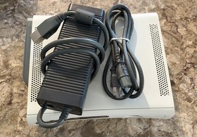 Microsoft Xbox 360 White Console with Cords - Tested and Working