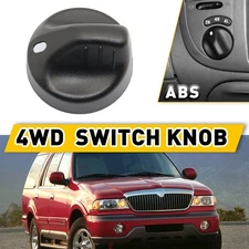 4WD 4X4 Switch Knob Dial Black For 1999-2004 Ford Expedition OE#XL3Z-11661-AAA
