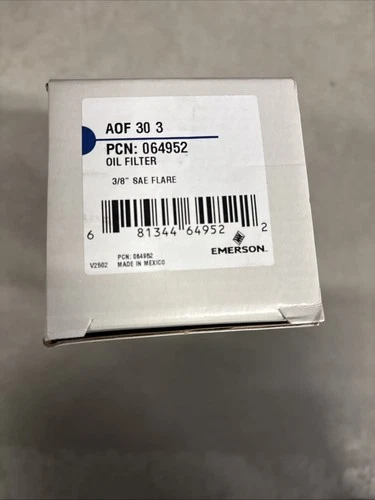 EMERSON  AOF 303 High Efficiency Oil Filter Drier | 3/8" SAE 064952