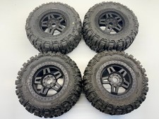 4x Proline Trencher 1160 18 Monster Truck Tires On 17mm Hex Wheels Used 717