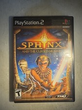 Sphinx and the Cursed Mummy (PS2 Sony PlayStation 2, 2003) Complete CIB Tested