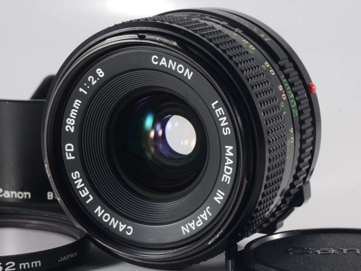 Canon FD f/2.8 Camera Lenses 28mm Focal for sale | eBay