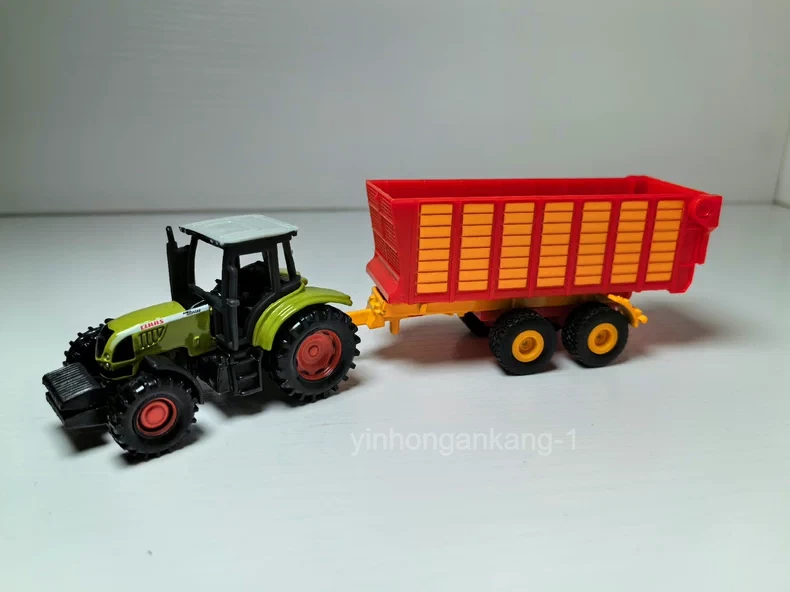 SIKU NO.1650 1:87 Scale CLAAS TRACTOR WITH SILAGE TRAILER Dicast Model Toy - Image 4 of 4