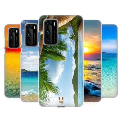 HEAD CASE DESIGNS BEAUTIFUL BEACHES BACK CASE & WALLPAPER FOR HUAWEI PHONES 1 - Image 1 of 4