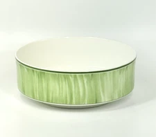Villeroy Boch Country Collection Flora Green Round Bowl 9.75" 1748