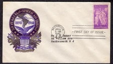 1940 Pan American Union 50th (Scott 895) - Staehle FDC TE571