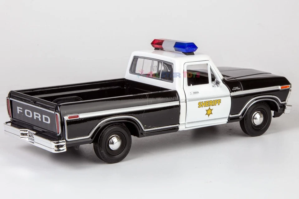 Ford F-150 Sheriff 1979 camioneta clásica F150 Police Pi exclusiva de All Star Toys... Foto 4 de 4