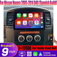 Wireless Apple Carplay Android Auto For Nissan Navara 2005-14 D40 Spanish Build 