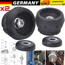 2x DOMLAGER VORNE MIT WÄLZLAGER + MUTTER FÜR AUDI / SEAT / SKODA / VW GOLF POLO