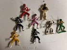 Vintage 1994 Mighty Morphin Power Rangers 3" Minifigs Figures Lot of 8 Saban set