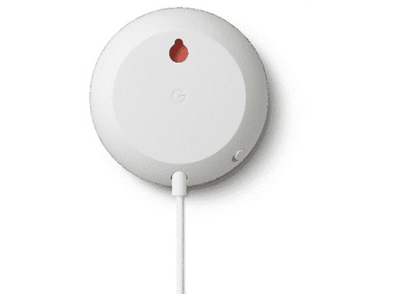 Google Nest Mini, 2ª generación, Chalk/Rock, Blanco - Imagen 3 de 4