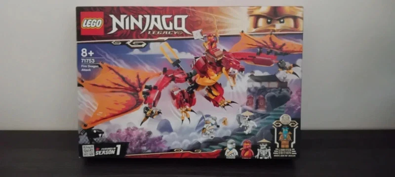 LEGO Ninjago 71753 Fire Dragon Attack, photo 1 sur 5