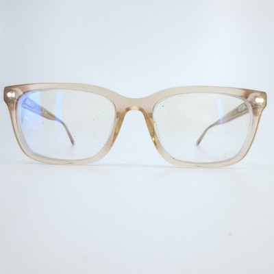 Pair Eyewear The Larkin 007 Translucent Tan Rectangular Glasses Frames 51-17-140