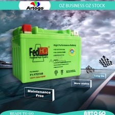 FedHQ GEL BATTERY YTZ14S Fit For Honda 750cc VT750S Shadow Spirit 2010 2011 2012
