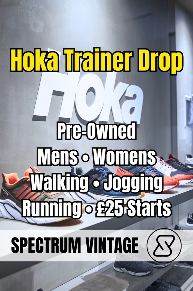 HOKA Live Mega Auction! 30+ Pairs Starting at Just £25!🔥