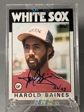 Top 10 Harold Baines Baseball Cards 25