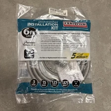 Certified Appliance Accessories 6 ft Dishwasher Installation Kit
