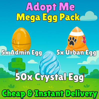 [ ONLINE ] Mega Egg Pack | Adopt Me | Instant Delivery | SAFE | Without Ban