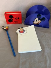 Disney Mickey Mouse Desk Accessory Lot