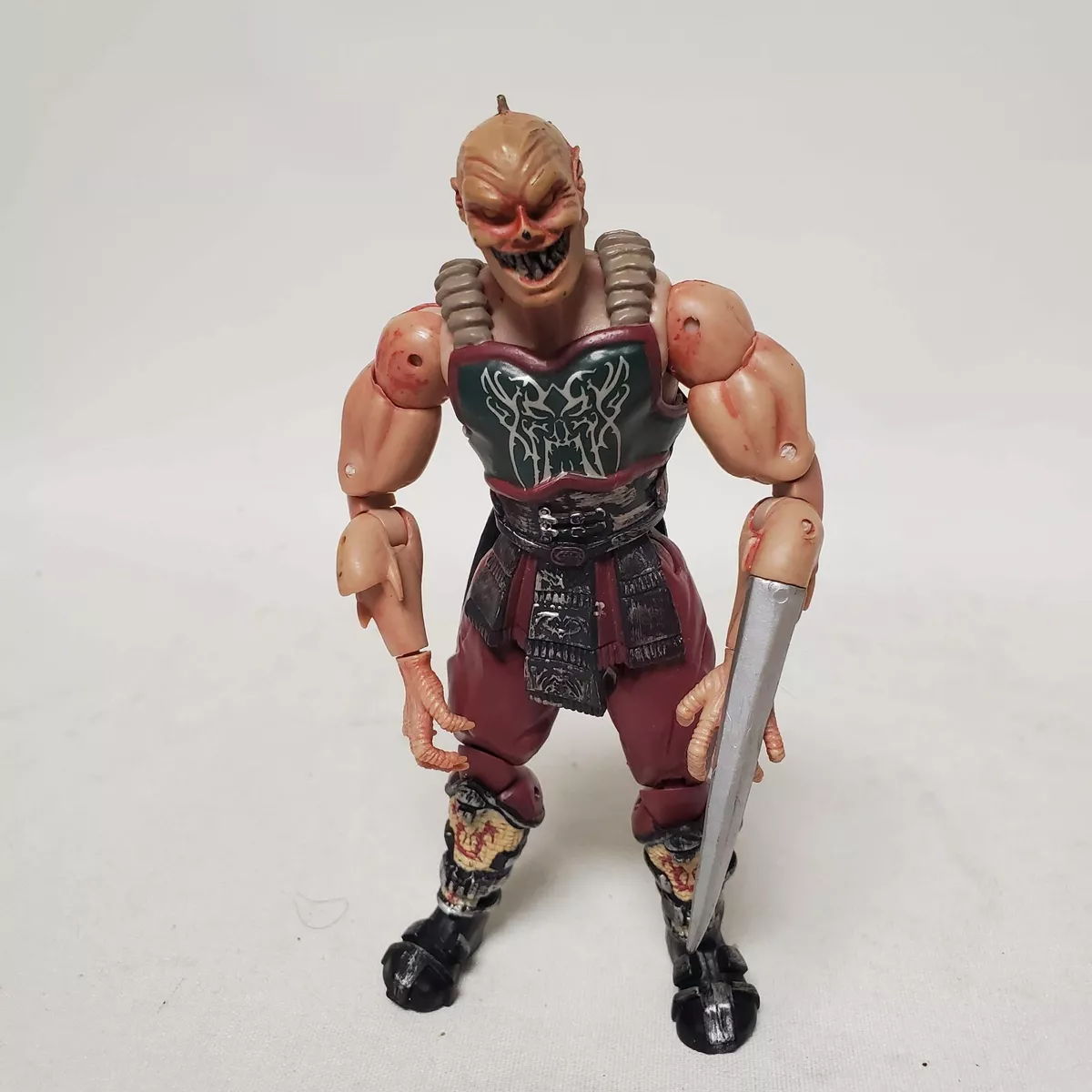 Mortal Kombat Deception Baraka 6 Action Figure Only 1 Sword