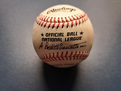 Dave Smith Signed Official NL Baseball 1980 1986 Astros All Star