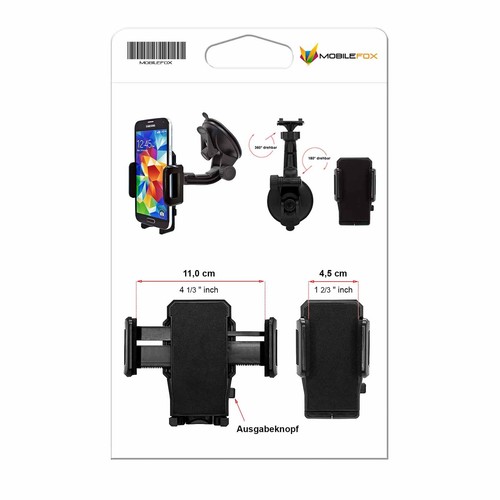 Universal Mobile Phone Holder Car Holder Suitable For for Apple IPHONE Samsung - Picture 7 of 7